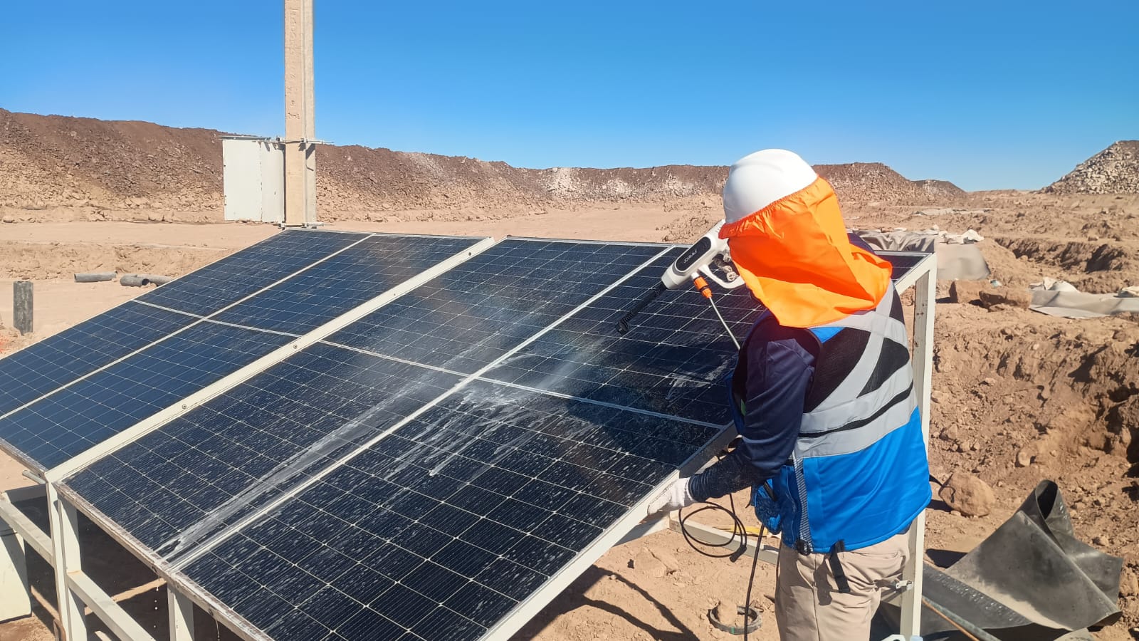 Instalación de paneles fotovoltaicos